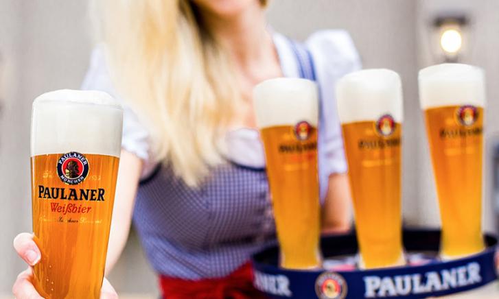 Paulaner Hefe Weisse glazen